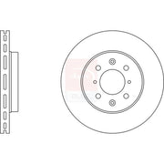 Apec 2 x Vented Front Brake Discs SDK6444