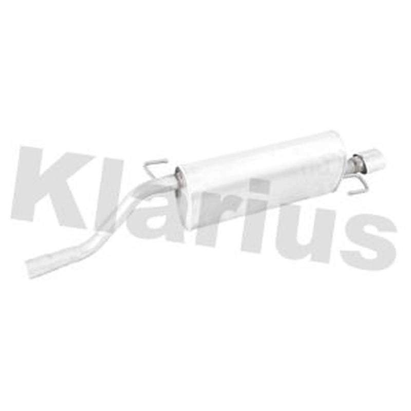 Klarius Box With Tail Pipe Rear fits Alfa Romeo Mito 2008-2013 1.4