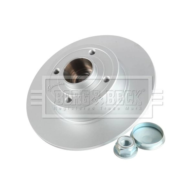 Borg & Beck Front & Rear Brake Discs & Pads fits Renault Twingo II 2008-2014 1.6