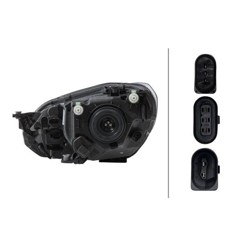 Hella Headlight Headlamp PY21W Right fits VW Load Up! 2012-2020 1.0
