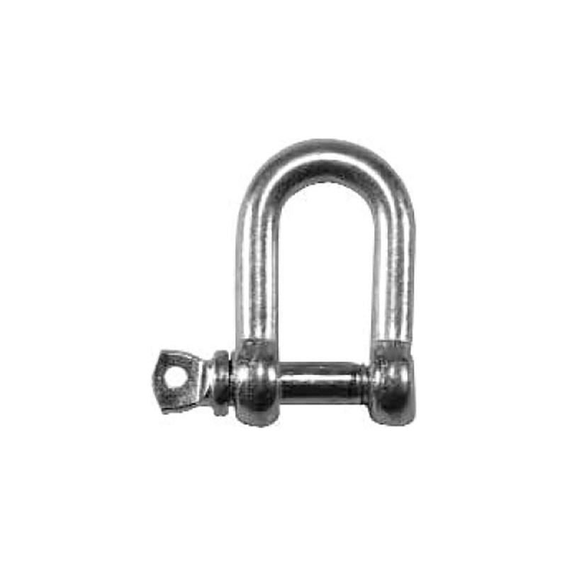 Faithfull D-Shackle Zinc Plated 8mm (Pack 2) Faithfull - Town Tools