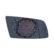 Apec Exterior Wing Mirror Glass Left fits BMW 5 2001-2010