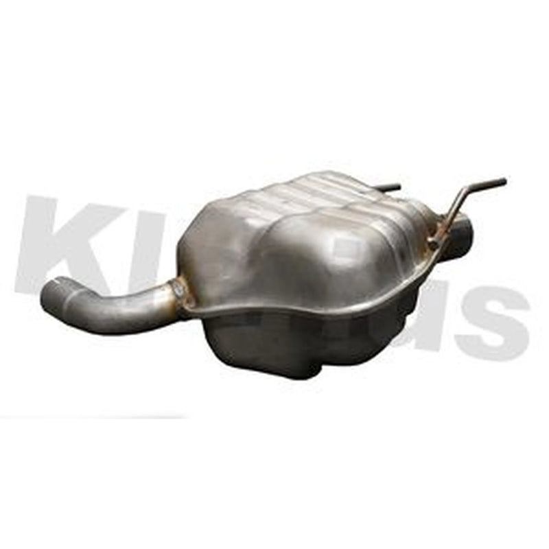 Klarius Box With Tail Pipe Left Rear fits Alfa Romeo 159 2005-2012 1.8 2.2 2.4