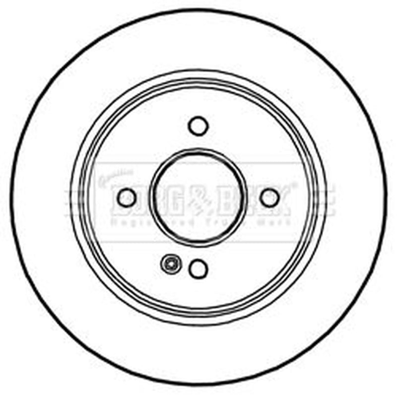 Borg & Beck Front & Rear Brake Discs & Pads fits Hyundai I20 III 2020 on 1.0