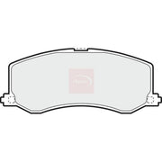 Apec Front Brake Pad Set fits Suzuki Swift 1989-2005 1.0 1.3