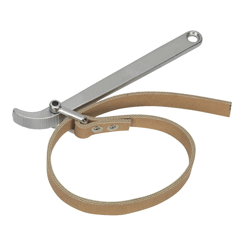 Sealey Oil Filter Strap Wrench60-140mm Capacity AK6404 Sealey - Dynamic Drive