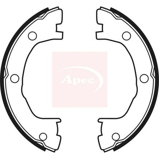 Apec Parking Brake Shoe Set fits Iveco Daily II 1995-1999
