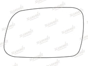 Summit Stick-On Anti Dazzle Mirror Glass fits Peugeot 407 04 on LHS Summit - Bars 4 Cars