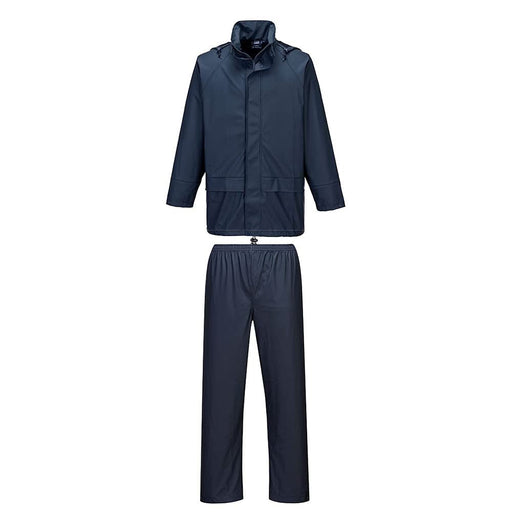 Portwest Sealtex Essential Rain Suit (2 Piece) - Navy - Large Portwest - Dynamic Drive