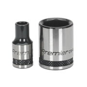 Sealey Socket Set 32pc 1/4"Sq Drive 6pt WallDrive Metric Black Series AK7970 Sealey - Dynamic Drive