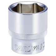 Carlyle Tools Socket - Shallow - Metric Standard - 1/2In. Dr - 28 mm - image 1