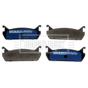 Borg & Beck Front & Rear Brake Discs & Pads fits Mazda MX-5 1990-1998 1.6