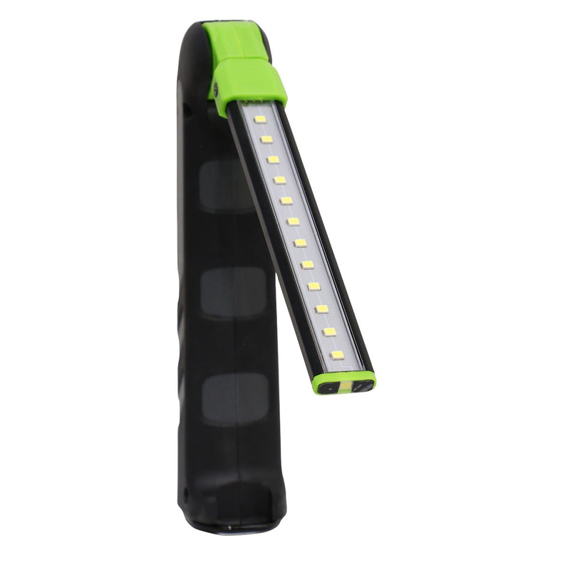 Sealey LED1801 12 SMD LED + 1 SMD LED Lithium-ion Rechargeable Slim Folding Insp Sealey  - Dynamic Drive