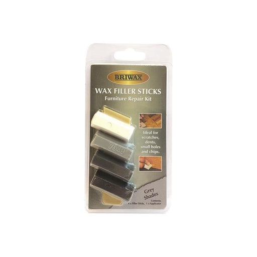 Briwax Wax Filler Sticks Grey Shades (Pack 4) Briwax - Dynamic Drive