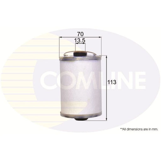 Comline Fuel Filter Element fits Ford Ranger 2002-2005 2.5
