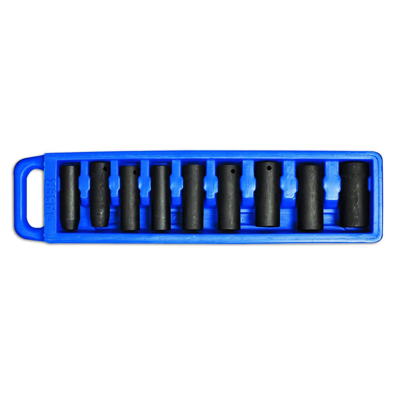 Laser Deep Impact Socket Set 1/2"D 9pc 1749 Laser - Dynamic Drive
