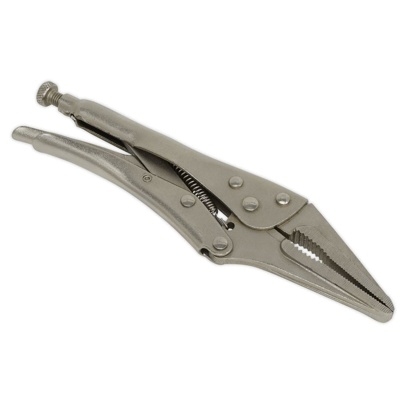 Sealey Locking Pliers Long Nose 225mm S0462 Siegen by Sealey - Dynamic Drive