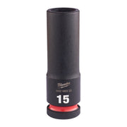 Milwaukee Hex Socket Shw 1/2 Deep 15mm-1Pc 4932480333 Milwaukee - Dynamic Drive