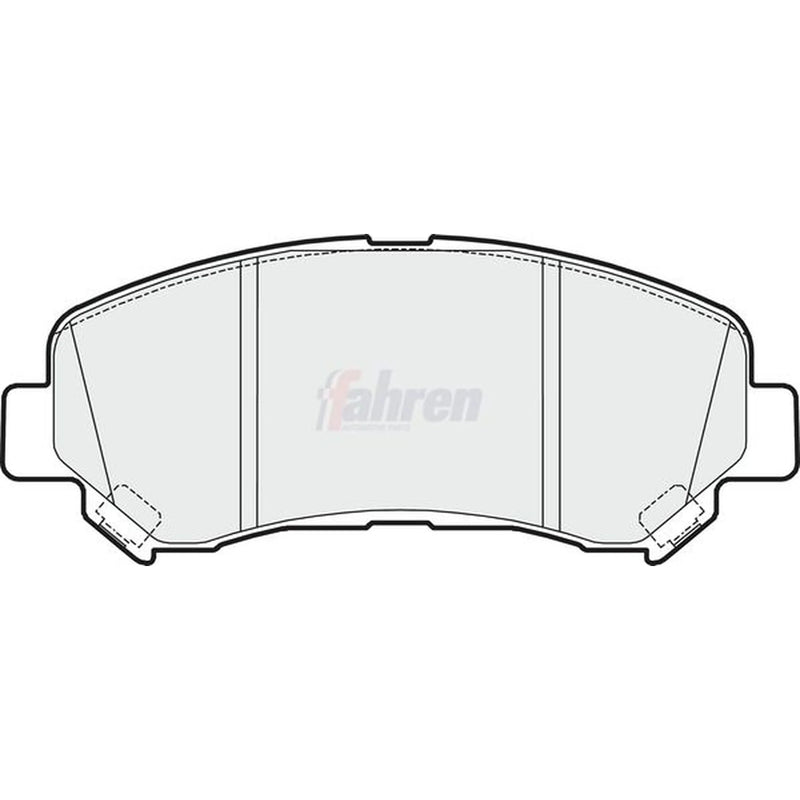 Fahren Front Brake Pad Set FBP3146