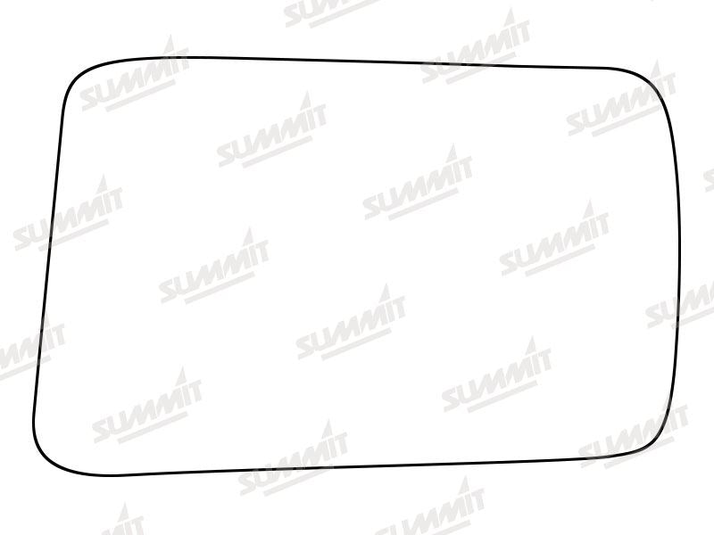 Summit Stick-On Standard Mirror Glass fits Proton LHS Summit - Bars 4 Cars