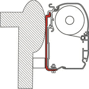 Fiamma Adapter Knaus C Liner 300 (98655-754) Fiamma - Dynamic Drive