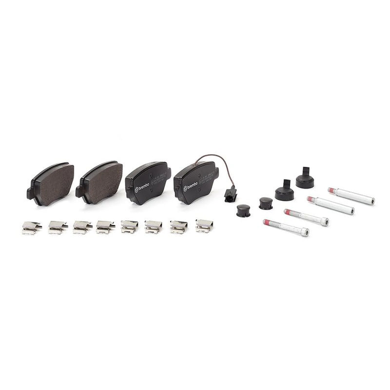 Brembo 4 x Rear Brake Pad Set fits Maserati Ghibli III 2013 on 3.0