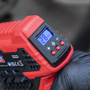 Sealey Cordless Air Pump Tyre Inflator 20V Li-ion Body Only Digital LED Display Sealey  - Dynamic Drive