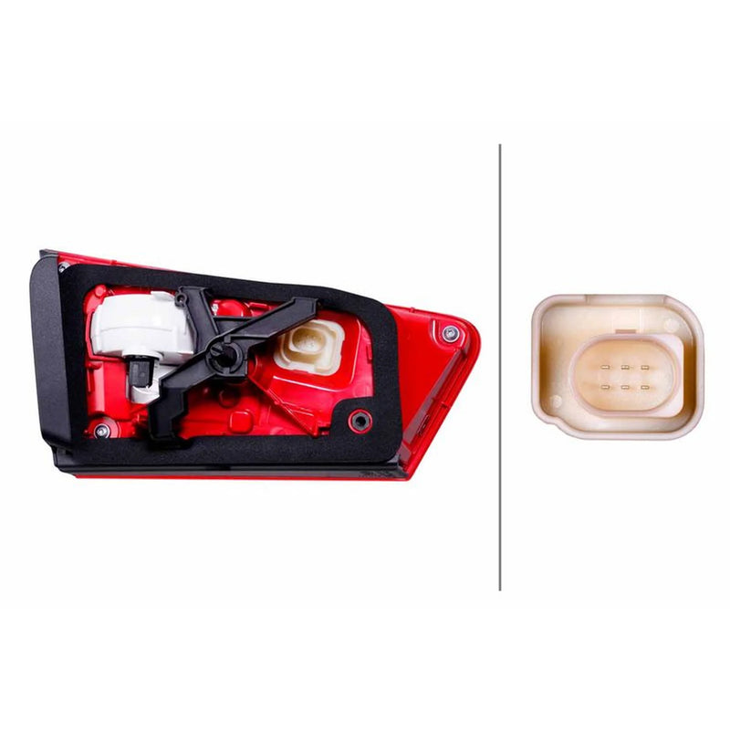 Hella Tail Light / Lamp Socket Bulb Left fits Audi A6 C7 2011-2018 2.0 2.8 3.0