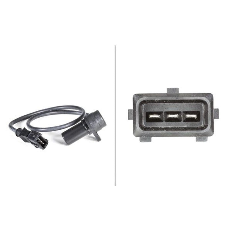 Hella Crankshaft Position Sensor fits Opel Astra G 1998-2005 2.0 2.2