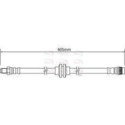 Apec Brake Hydraulic Hose Line Front HOS4182