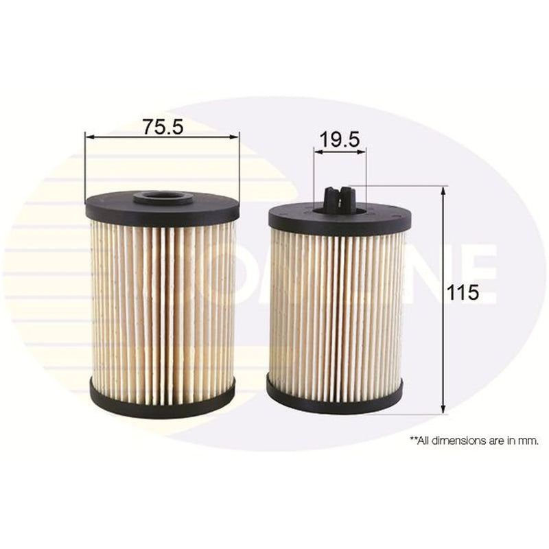 Comline Fuel Filter Element fits VW Phaeton 2002-2006 5.0