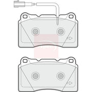 Apec Front Brake Pad Set PAD1790