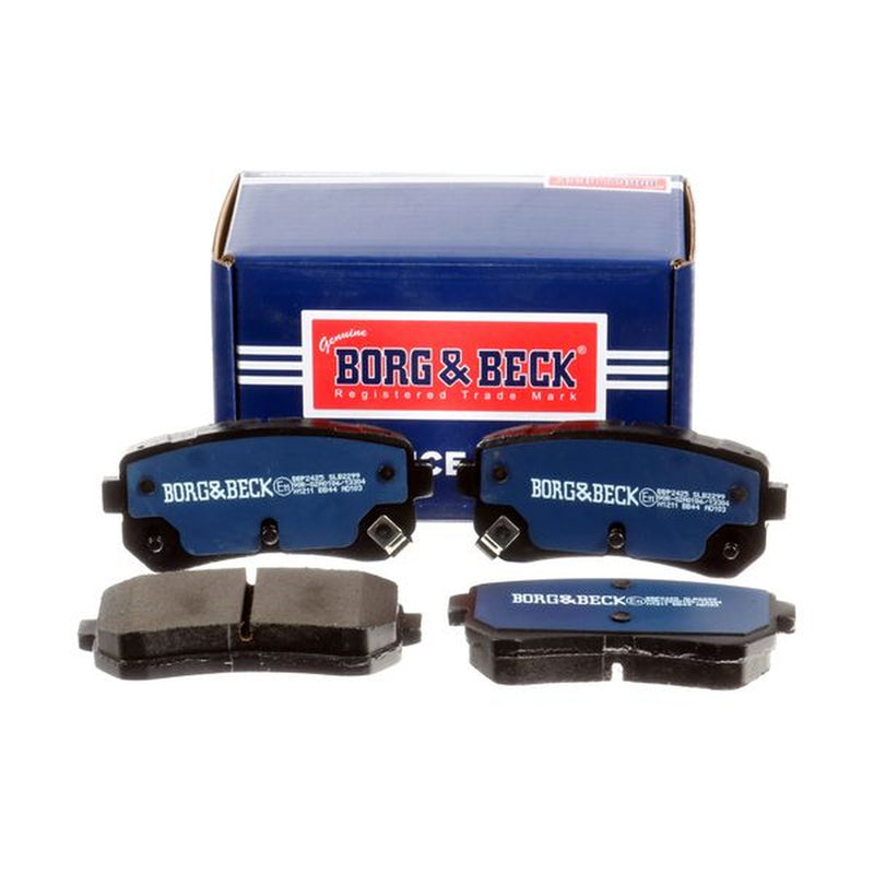 Borg & Beck Front & Rear Brake Discs & Pads fits Kia Picanto II 2011-2017