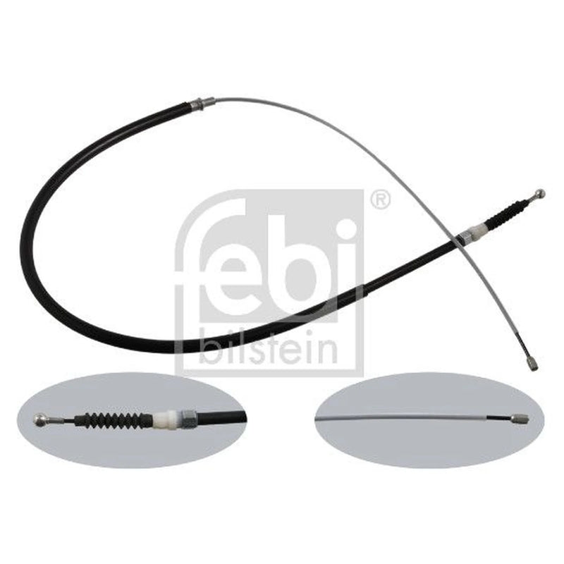 Febi Handbrake Cable Left Rear 36347