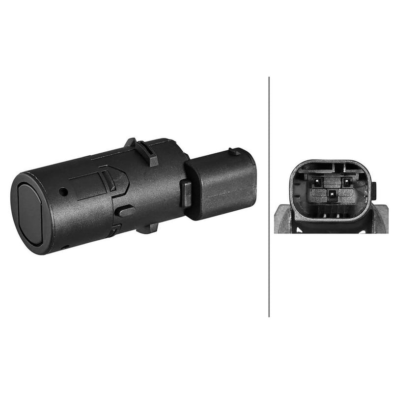 Hella Parking Sensor (PDC) Rear fits Land Rover Range Rover 2002-2012