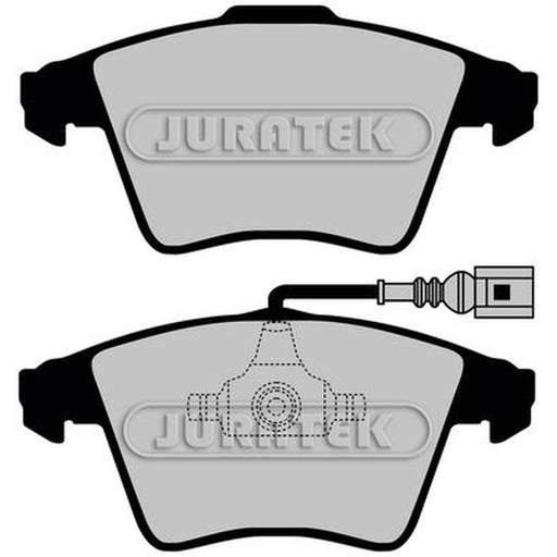 Juratek Front Brake Pad Set fits VW Caravelle 2015-2024 2.0