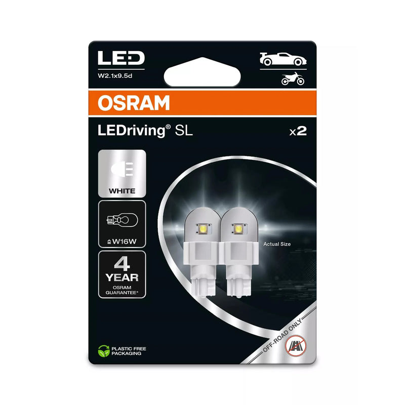 921DWP-2BL 2W 12V W2.1X9.5D OSRAM - 921DWP-2BL