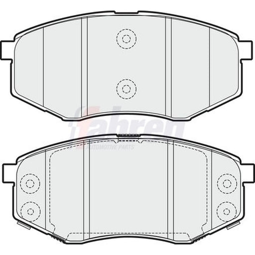 Fahren Front Brake Pad Set FBP3701