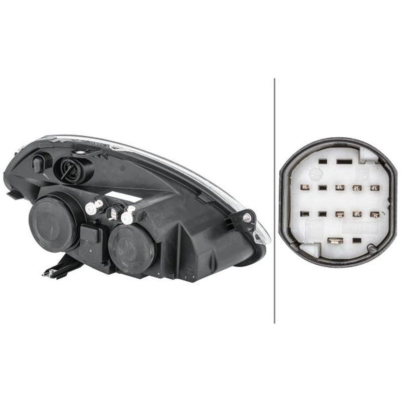 Hella Headlight Headlamp PY21W Left