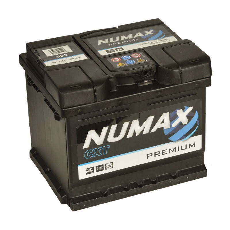 Numax Car Battery 12V 41Ah CCA 360A