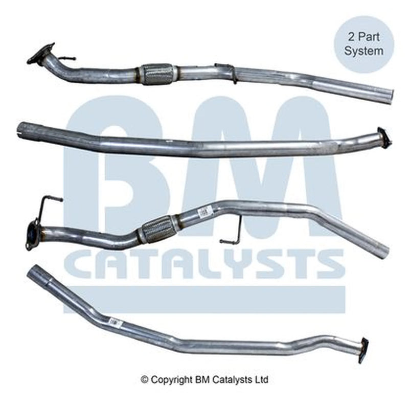 BM Catalysts Exhaust Pipe OD fits Mitsubishi Grandis 2005-2010 2.0