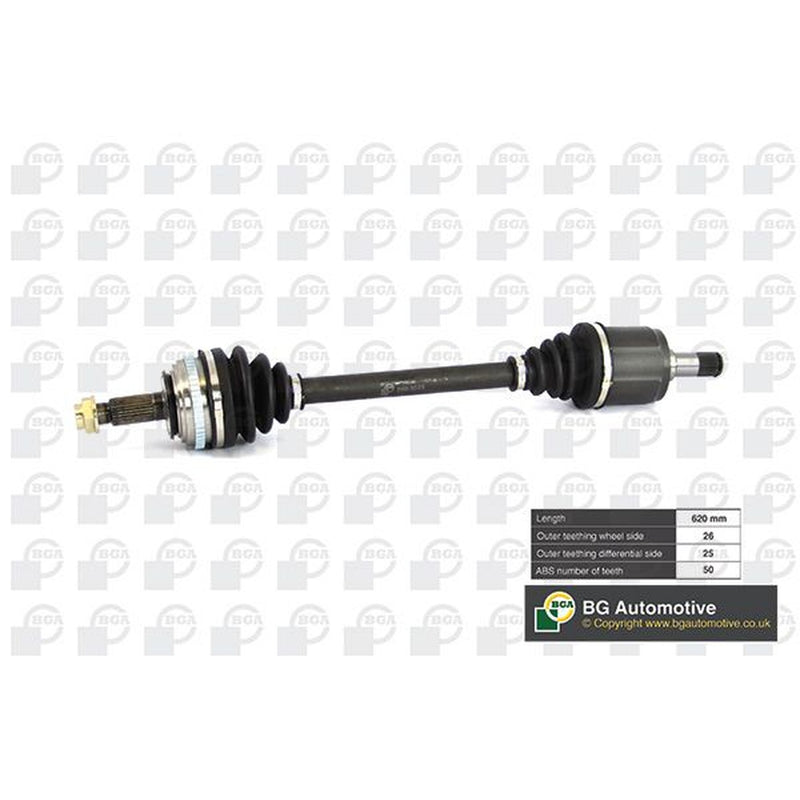 BGA CV Drive Shaft Driveshaft Front Right fits Honda Civic 1991-1996 1.3 1.5 1.6