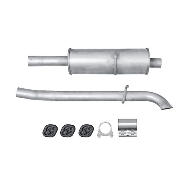 Hella End Silencer Rear fits Mercedes-Benz A-Class 1998-2001 168.008