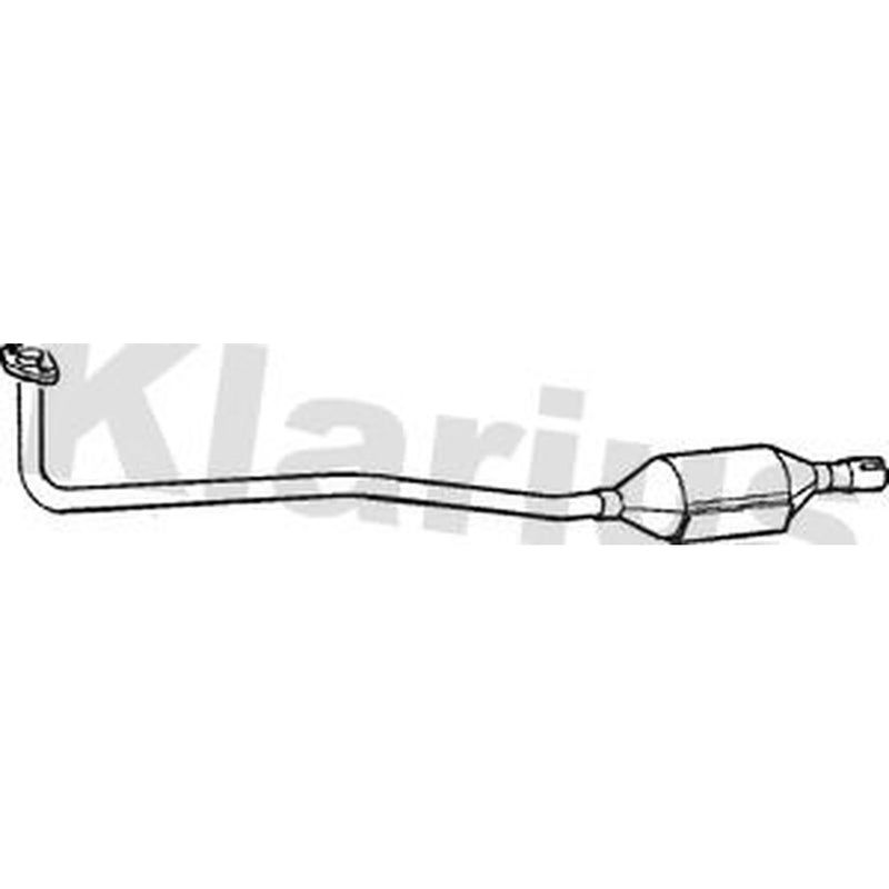 Klarius Catalyst Type Approved With Pipe Front fits Opel Mpv 1994-2001 1.4