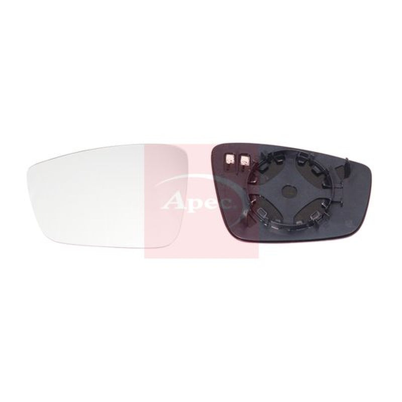 Apec Exterior Wing Mirror Glass Left fits Seat Mii 2011-2019 1.0