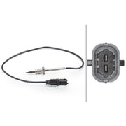 Hella Exhaust Gas Temperature Sensor before catalytic conve 6PT 014 494-001