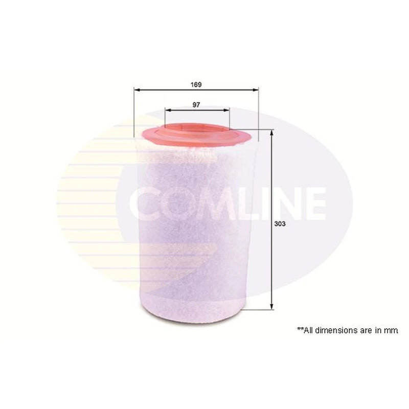 Comline Engine Air Filter fits Citroën Relay III 2019-2023 2.2