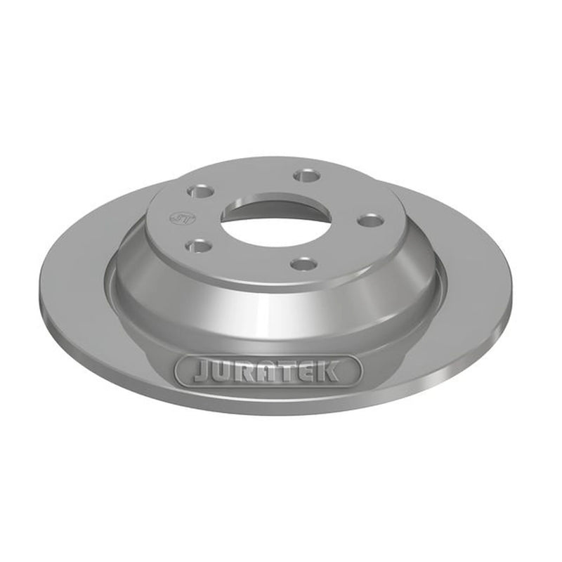 Juratek Rear Brake Solid Discs & Pads fits Ford Puma 2019-2020 1.0 1.5