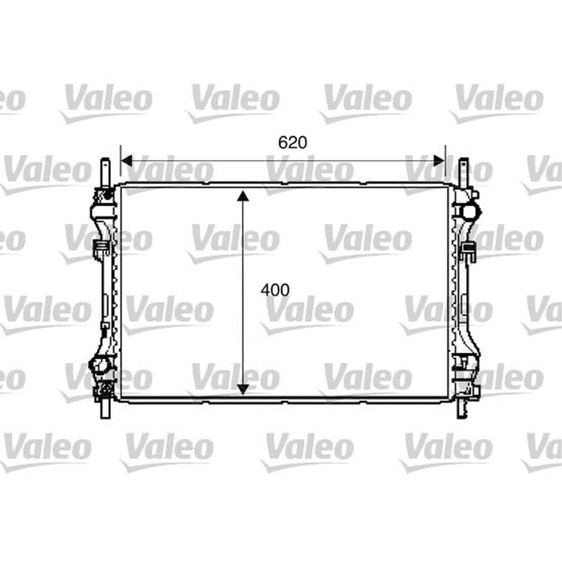 Valeo Engine Radiator 734293
