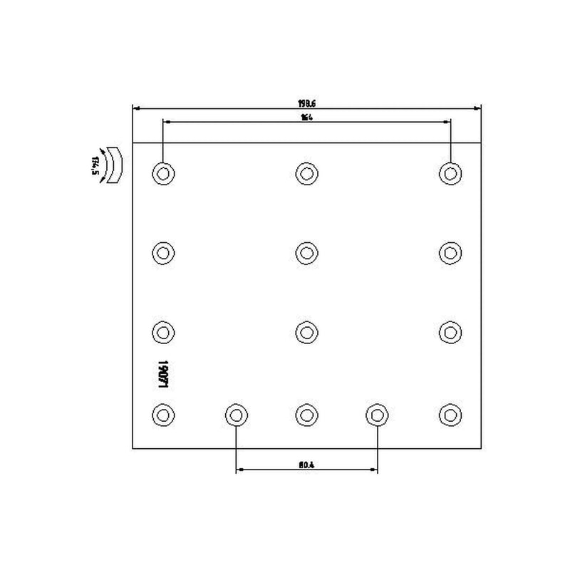 Textar Textar Cv Brake Lining Set 1907109